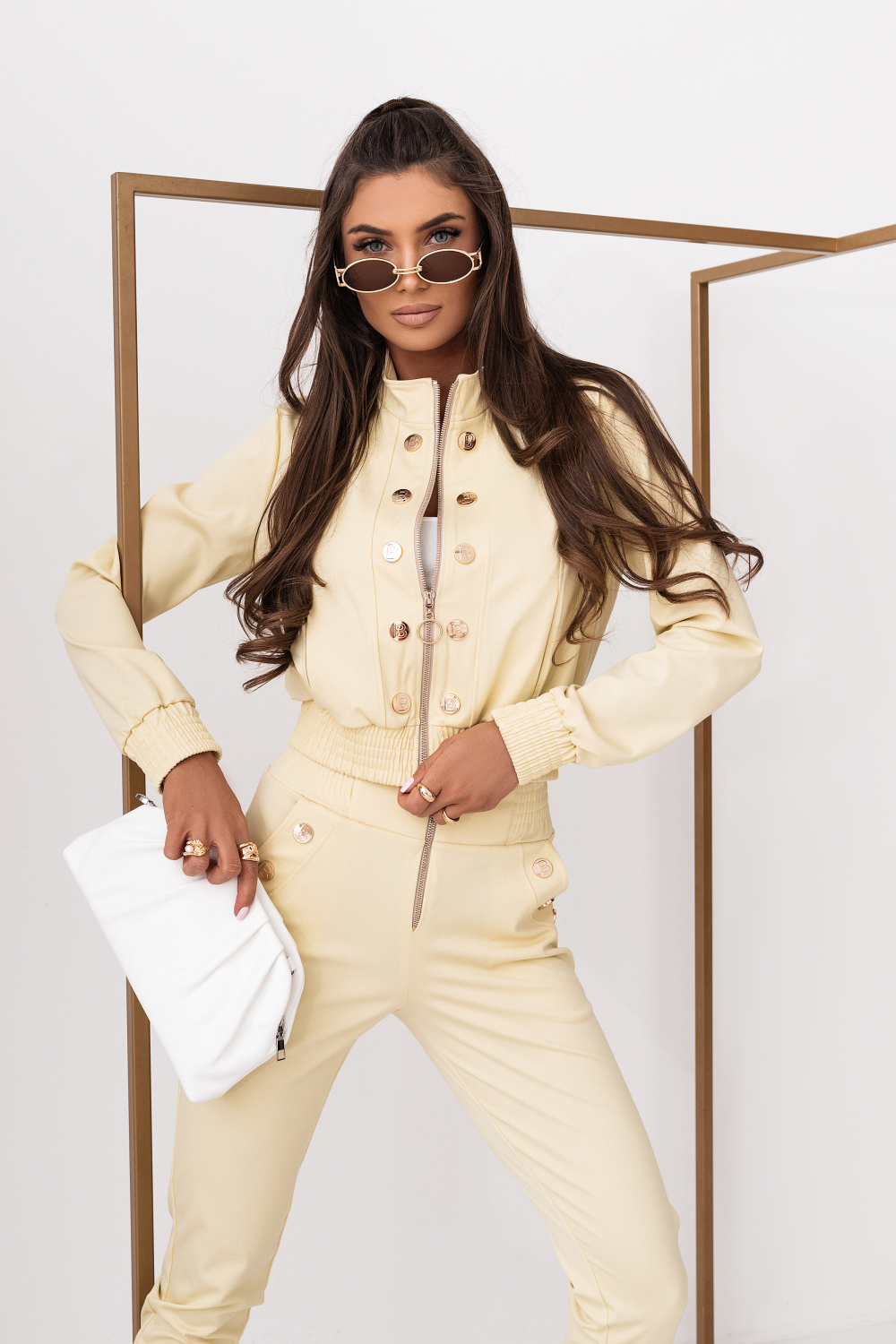 Komplet premium excellence - Żółty